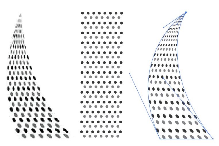 Simple 3d Design Into Circular Pattern Using Envelope Distortion - Minimal Illustration Collection - Mobile Quality