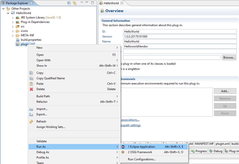 Eclipse Plugin Development Helloworld Tutorial Step By Step Tutorials - Stunning Retina Dark Textures | Free Download