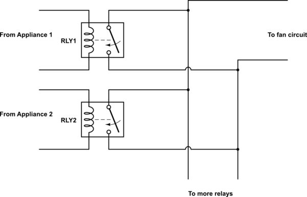 Control One Relay Via Multiple 12 V Dc Signals Electrical Engineering Stack Exchange - Premium Sunset Background Gallery - Ultra HD