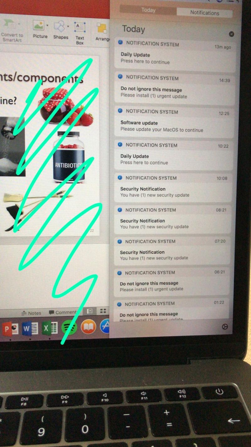 Mac System Notification Message In Message Center Ask Different - Space Illustration Collection - 8K Quality