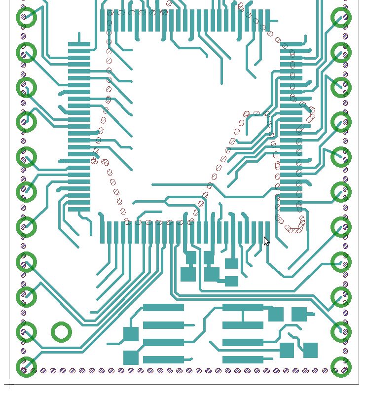 Eaglecad Pcb Design Dashed Lines On Layers Electrical Engineering - Premium Vintage Pattern Gallery - Ultra HD