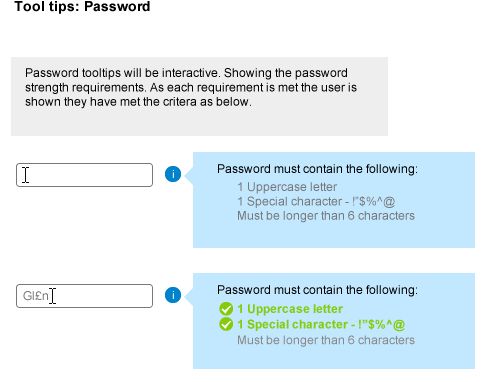Forms How To Present Password Rules User Experience Stack Exchange - Classic Gradient Pattern - High Resolution