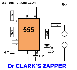 555 Timer Zapper - Electrical Engineering Stack Exchange