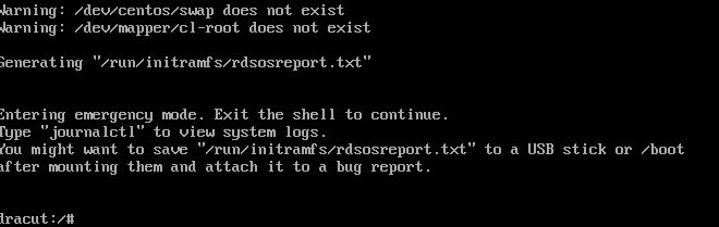 System Boots Into Dracut Mode In Centos 7 Unix Linux Stack Exchange - Modern Dark Texture - Retina