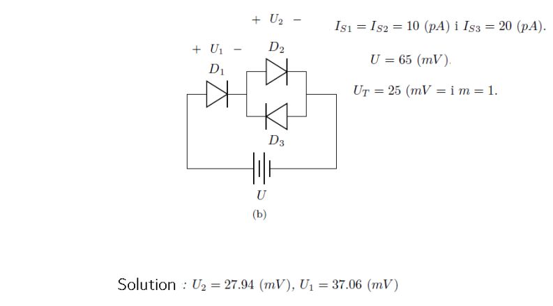 Diodes Circuit Exercise Electrical Engineering Stack Exchange - Download Classic Vintage Wallpaper | Full HD