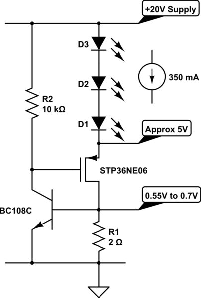 Mosfet Constant Current Source Electrical Engineering Stack Exchange - Colorful Arts - Premium 4K Collection