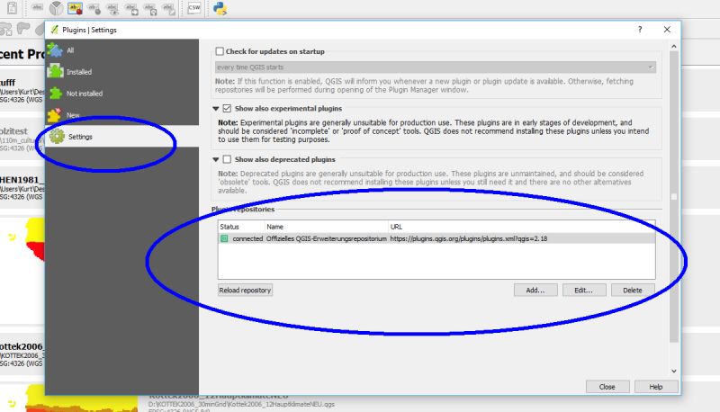 How To Get Not Installed Plugins In Qgis Geographic Information Systems Stack Exchange - Desktop Dark Illustrations for Desktop