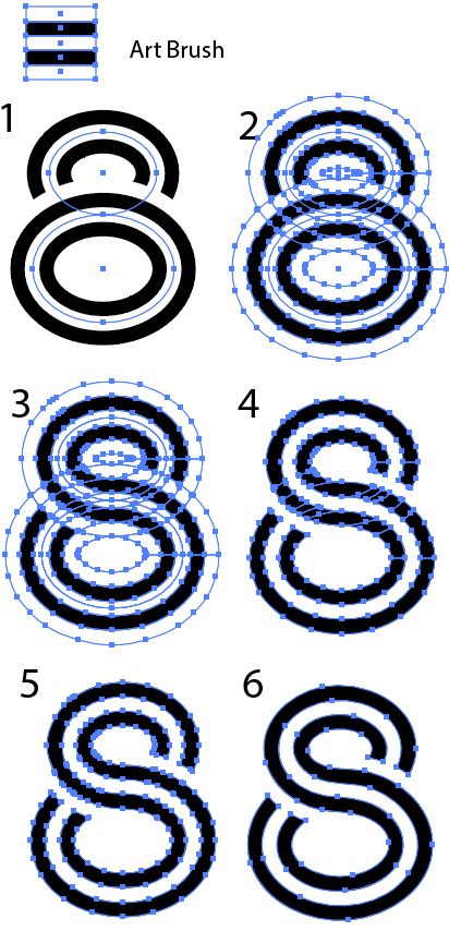 Adobe Illustrator How Can I Create This Offset Path Graphic Design - Desktop Gradient Arts for Desktop