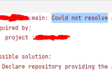 Android Gradle Sync Is Failing With Could Not Resolve Dependency