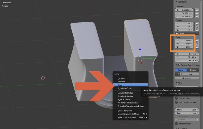 Transforms Applying Scale Makes Object Smaller Blender Stack Exchange - Ultra HD Space Texture - Retina