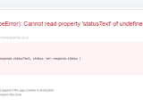 Javascript Unhandled Rejection Typeerror Cannot Read Property