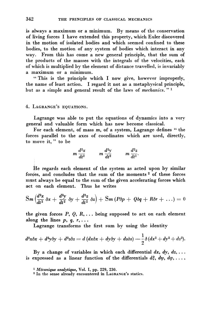 Physics How Did Lagrange Get His Equation The So Called Euler - Incredible Retina Abstract Pictures | Free Download
