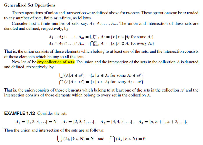 Elementary Set Theory Generalized Set Operation Mathematics Stack - Professional Minimal Art - HD