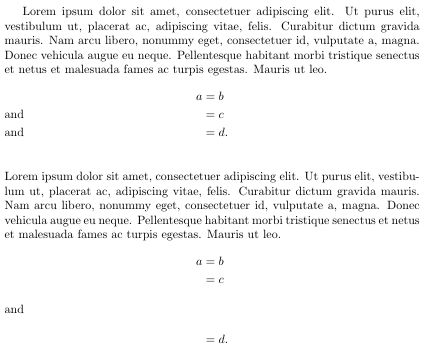 Horizontal Alignment Flush Align Equations To Left Margin Tex - Premium Abstract Texture Gallery - Retina
