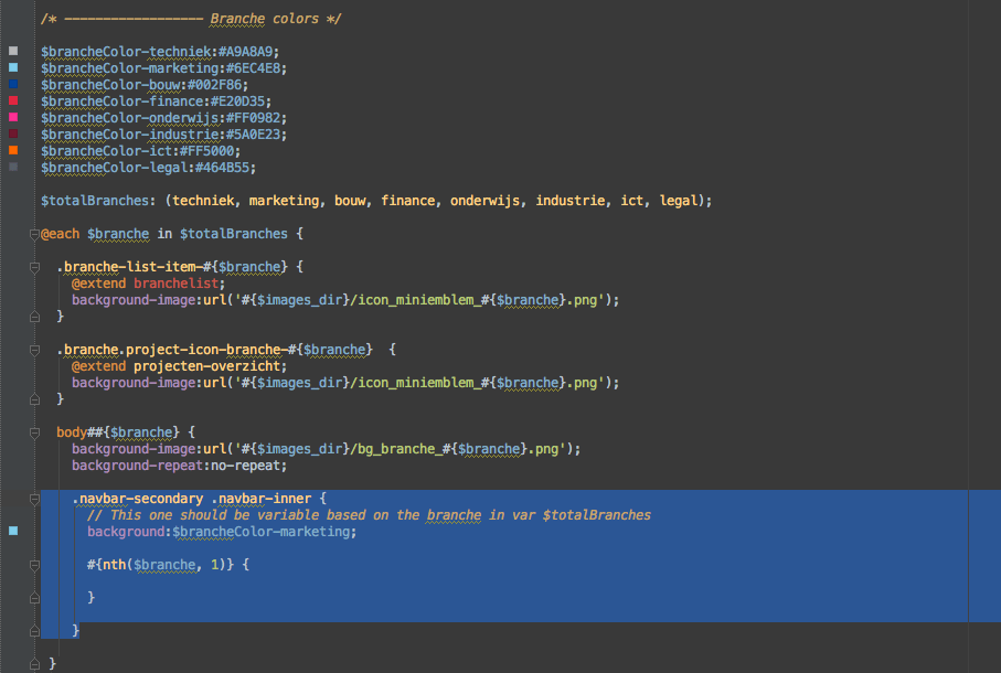 Sass How To Use A Variable Inside Another Variable Stack Overflow