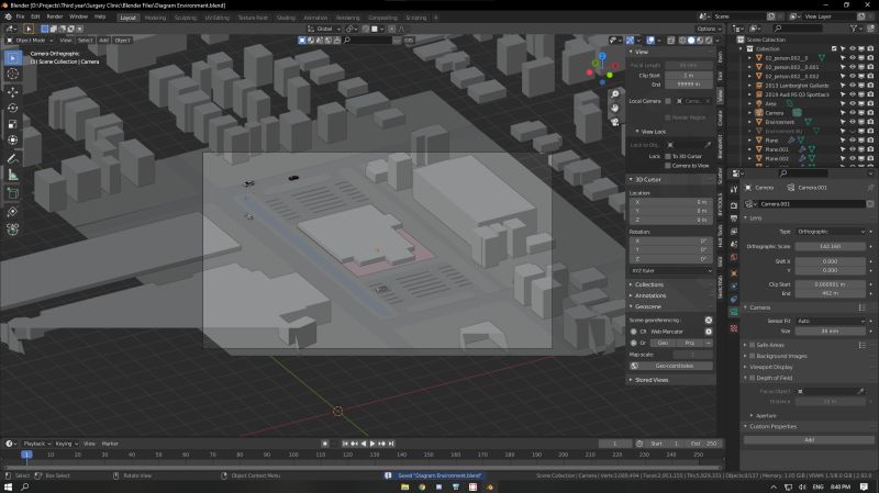 How To Adjust Camera Clipping For Object Blender Stack Exchange - Abstract Pattern Collection - Desktop Quality