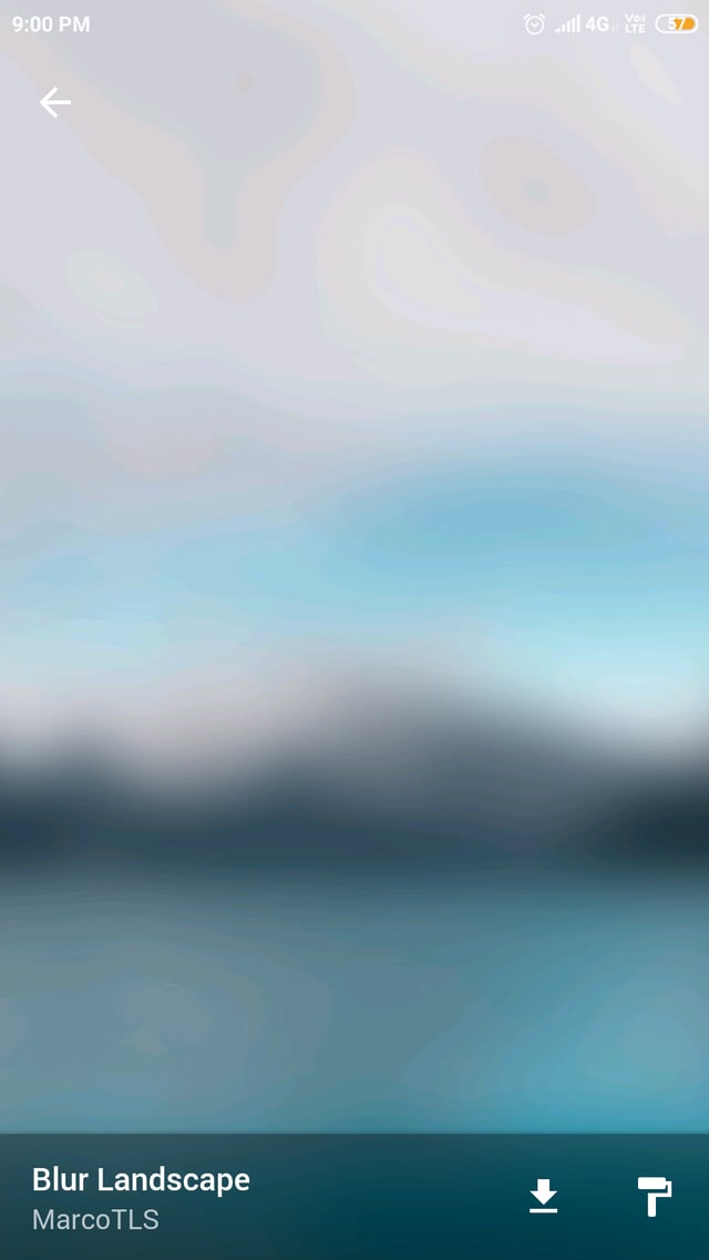 Stepped Gradient Effect Polycount - Ocean Picture Collection - High Resolution Quality