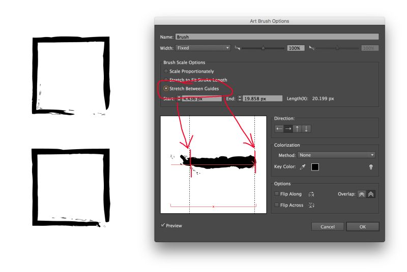 Problem With Illustrator Pattern Brush Graphic Design Stack Exchange - Creative Mobile Dark Arts | Free Download