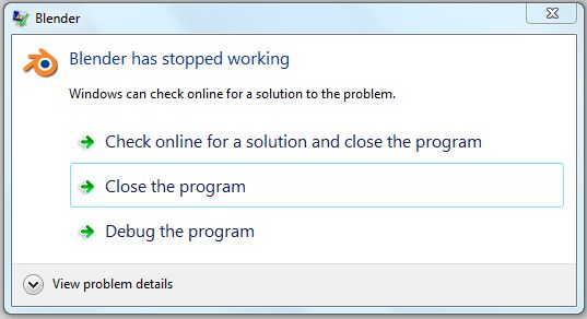Fix Blender Keeps Crashing Has Stopped Working Error - Perfect Dark Image - Full HD