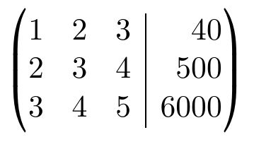 Matrices Augmented Matrix Tex Latex Stack Exchange - Download Elegant Geometric Art | Mobile