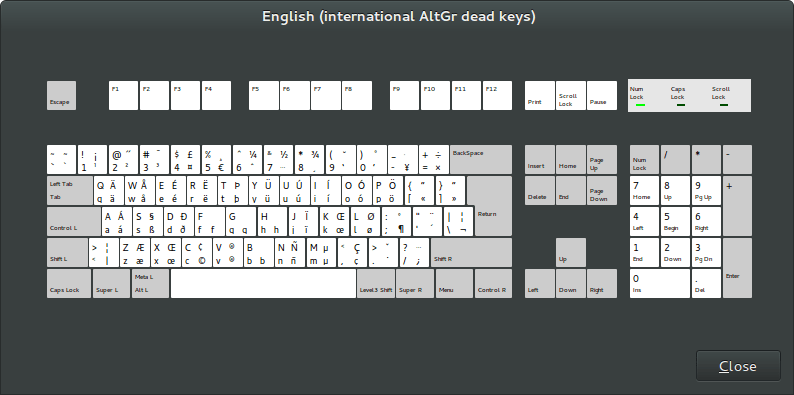 Ubuntu settings utility allows you to add your native language as a keyboard input source. xmodmap - UbuntuGNOME 13.10 - Problem: Keyboard layout
