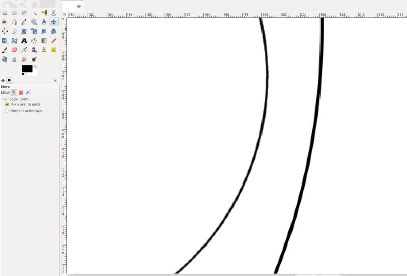 Pixel Line Quality Issues In Gimp Graphic Design Stack Exchange - Download Premium Mountain Background | Full HD