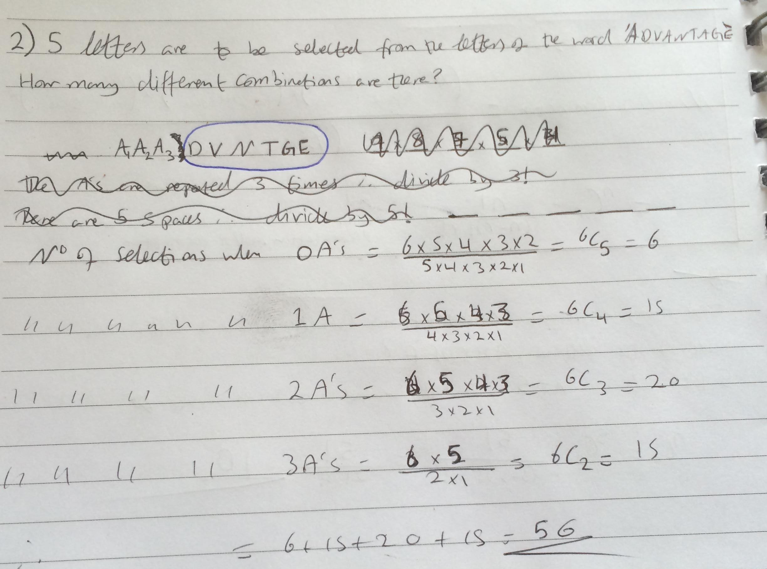 Suppose A Is The Set Of Distinct Letters In The Word Chegg Iii Set C Florida New York California has 3 elements.