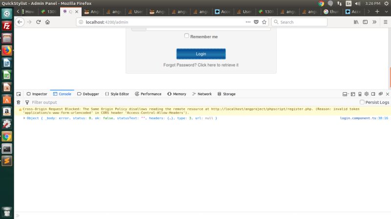 Angular How To Solve Cross Origin Request Block Issue While Fetching - Full HD Landscape Illustrations for Desktop