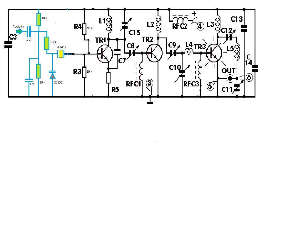 Fm Transmitter Main Output Frequency Electrical