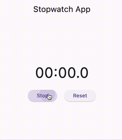 How To Make A Stopwatch App Using Flutter - Premium Gradient Pattern Gallery - Mobile