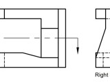 Technical Drawing Finding The Isometric View Of An Object From The