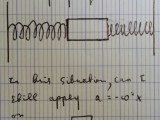 Newtonian Mechanics Double Spring Horizontal Mass Spring System