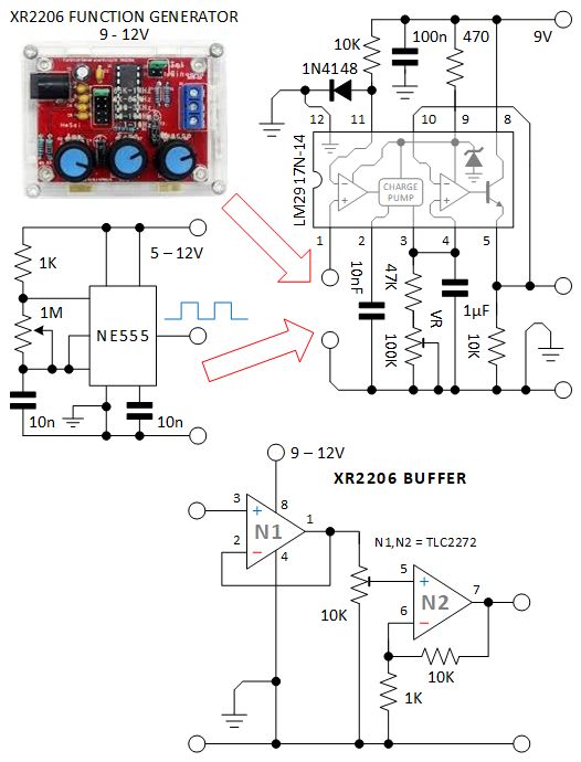 Xr2206 Function Generator Schematic Wiring Flow Line - Download Creative Ocean Texture | Mobile
