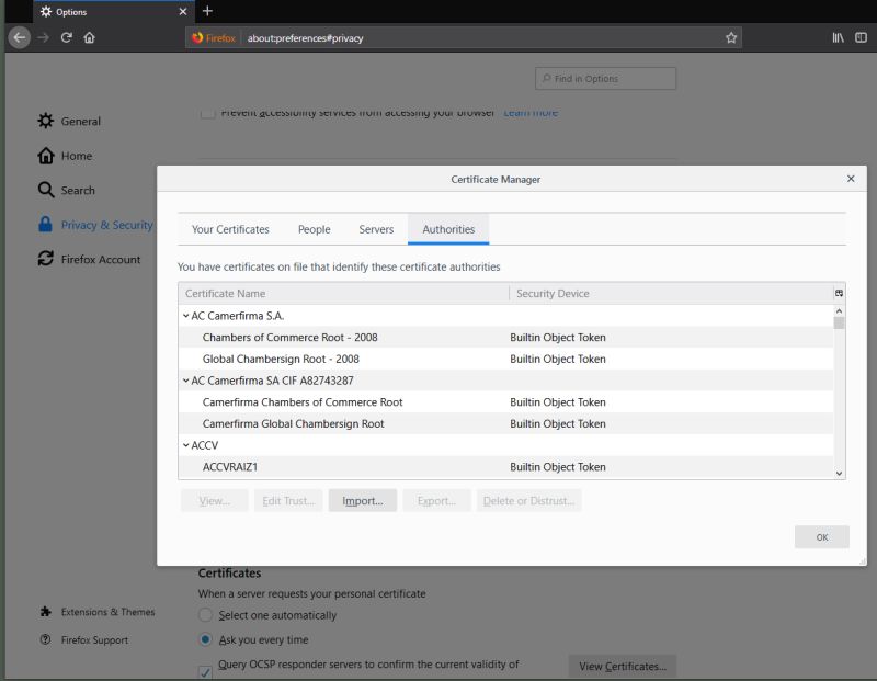 Can Firefox Use The Windows Certificate Store Super User - Download Premium Geometric Image | 4K