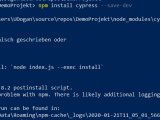Node Js Cypress Installation Failed Stack Overflow
