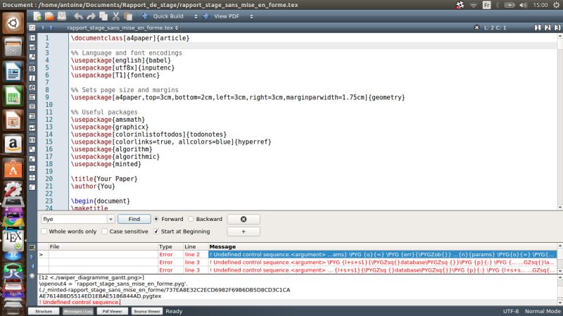 Undefined Sequence In Texmaker When Using Minted And Shell Escape - Light Photo Collection - HD Quality