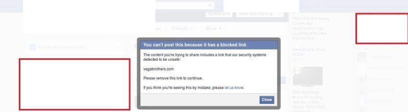 Facebook Unsafe Url Error Fix Web Applications Stack Exchange - Minimal Texture Collection - 4K Quality
