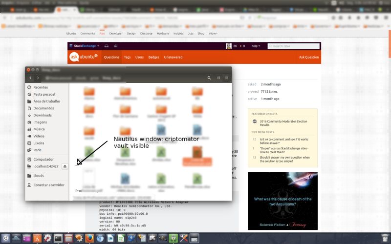 16 04 Firefox File Dialog Doesn T See Cryptomator Volumes Vault Ask Ubuntu - Landscape Art Collection - High Resolution Quality