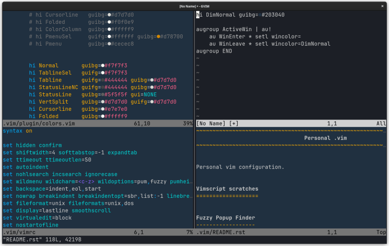 Mastering Vim Split Window Split Vertically Horizontally - Landscape Pattern Collection - 4K Quality