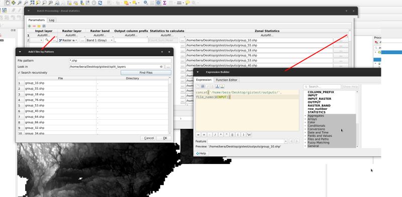 Batch Processing In Qgis Using Python Zonal Statistics By Geo Guru Mp3 - Geometric Wallpaper Collection - Full HD Quality