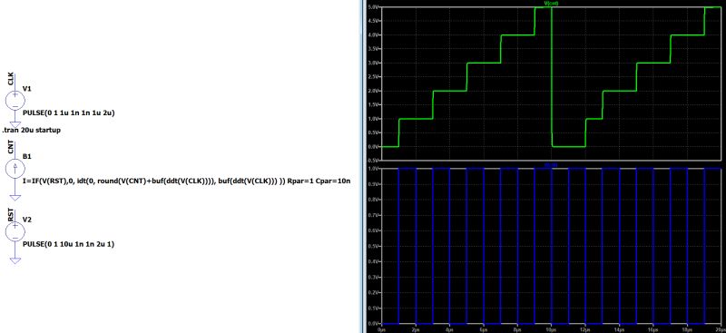 Capacitor Count The Clock Cycle Using Ltspice Electrical Engineering Stack Exchange - Premium Colorful Wallpaper Gallery - Retina