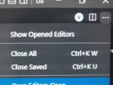 Visual Studio Code Vscode Open Editors Panel Not Showing Stack