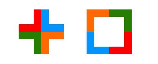 Geometry Squaring A Cross Puzzling Stack Exchange - Best Colorful Patterns in Retina