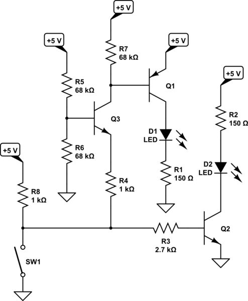 Transistors Led Status Readback Circuit Electrical Engineering - Landscape Patterns - Amazing Mobile Collection
