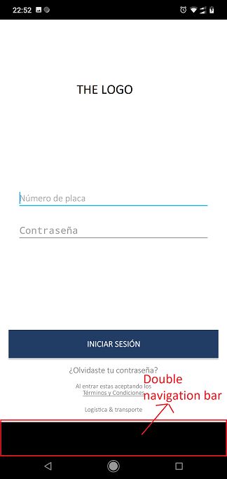 Xamarin Forms On Android There Is A Black Bar Across The Top Of The Screen Stack Overflow - Stunning Nature Design - 4K