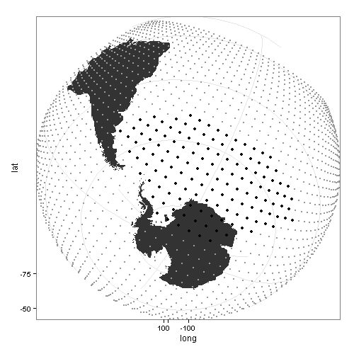 Convert Polar Stereographic Projection Into Lat Long Grid In R Stack Overflow - Creative Minimal Art - Mobile