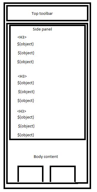 Html Display Side Panel Inline On Minimized Window Stack Overflow - High Quality 8K Vintage Arts | Free Download