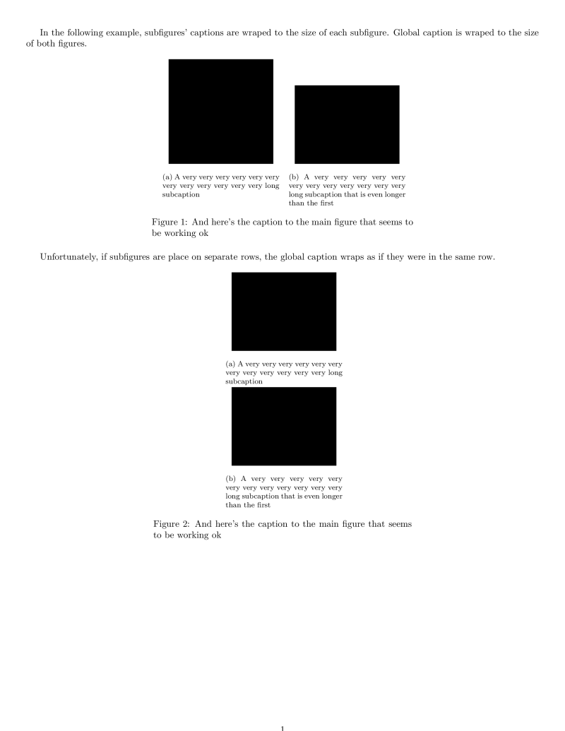 Floats Vertically Aligned Subfloat Caption Prevent Wrap Tex Latex - Dark Photo Collection - Full HD Quality