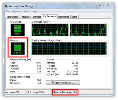 Memory Usage Window - Dark Wallpaper Collection - HD Quality