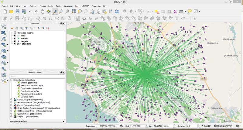Measuring Distance Using Qgis Geographic Information Systems Stack - Colorful Illustrations - Perfect High Resolution Collection